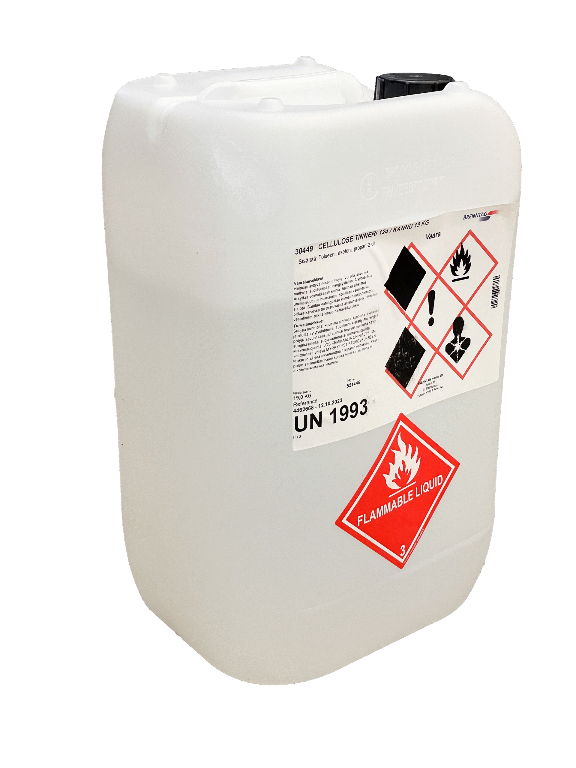 BRENNTAG SELLULOOSATINNERI 124 23L