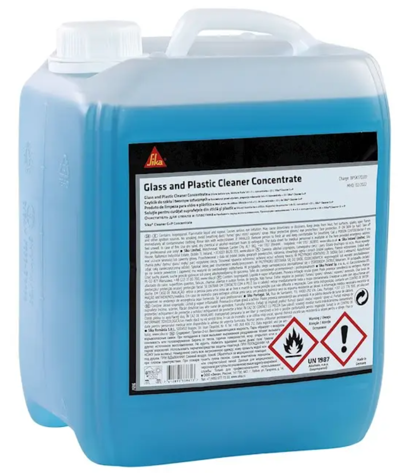 SIKA CLEANER G+P LASINPUHDISTUSAINE, 5L TIIVISTE