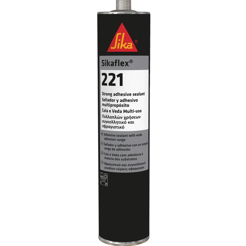 Sikaflex-221 musta300ml 1K liima- ja tiivistemassa