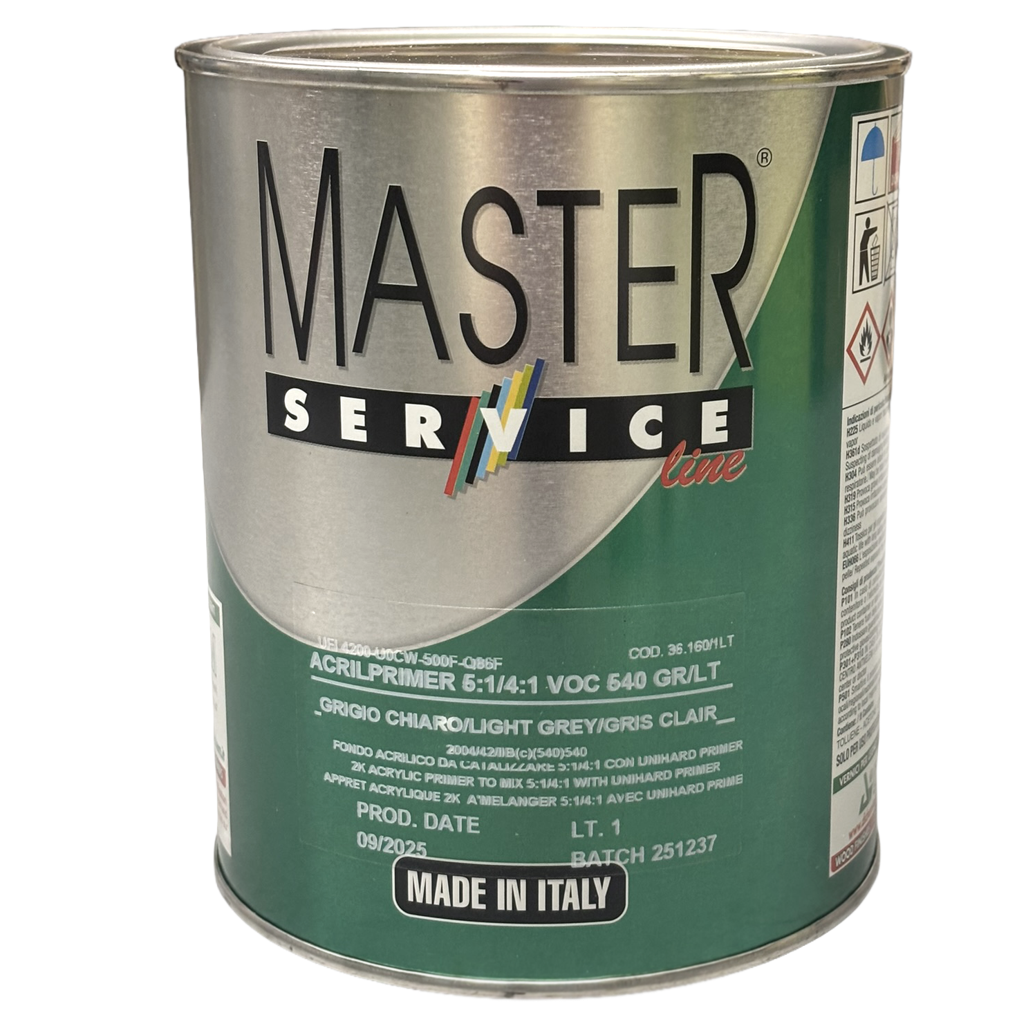 DICHEM Acrilprimer 2K Gold vaaleanharmaa 1L