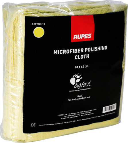 RUPES Mikrokuituliina 40 x 40 cm keltainen